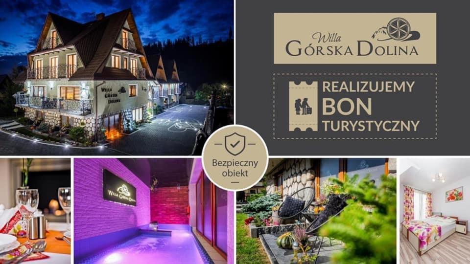 Willa Gorska Dolina Jacuzzi & Sauna โปโรนิน ภายนอก รูปภาพ